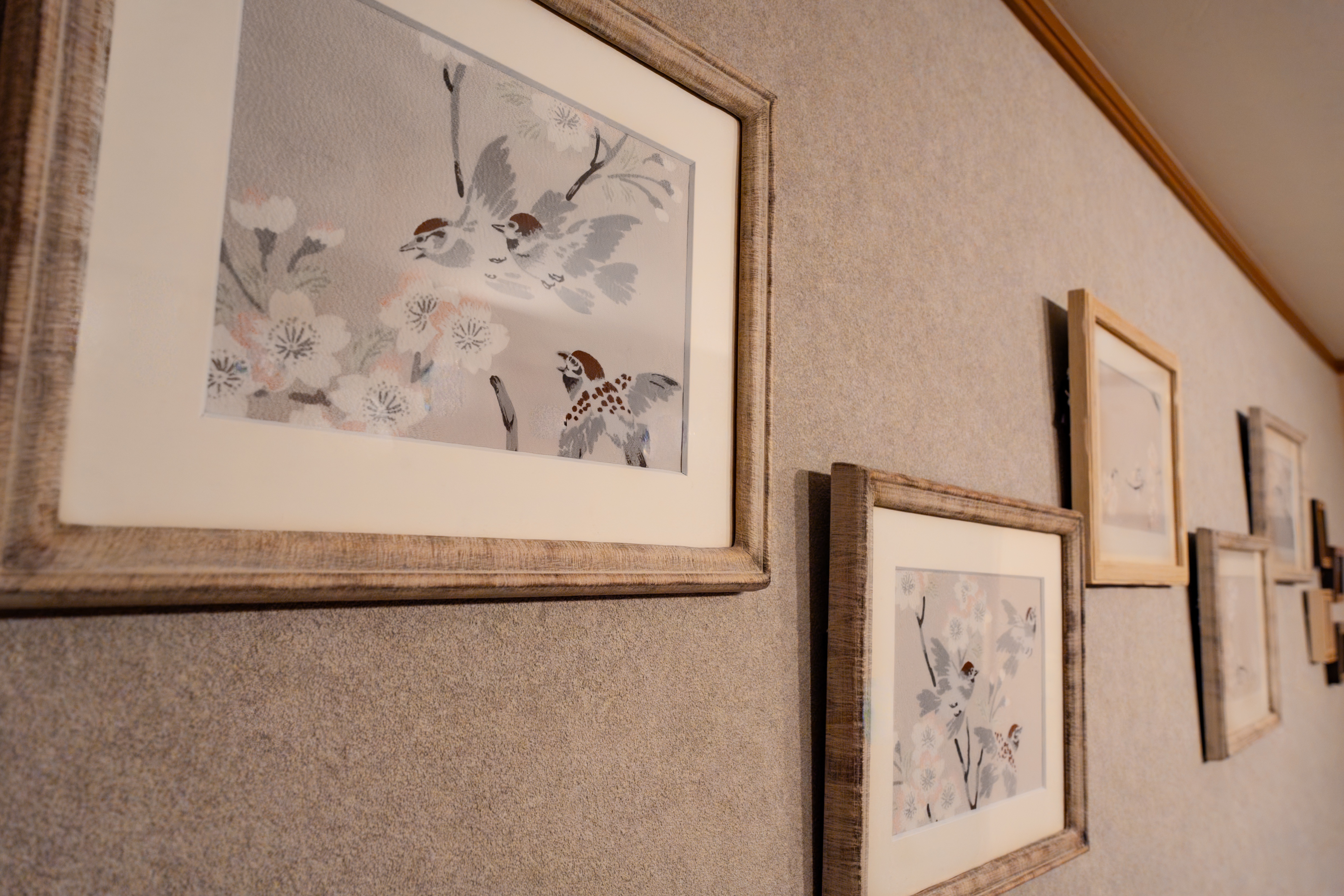 Taisho Yuzen Framed Art